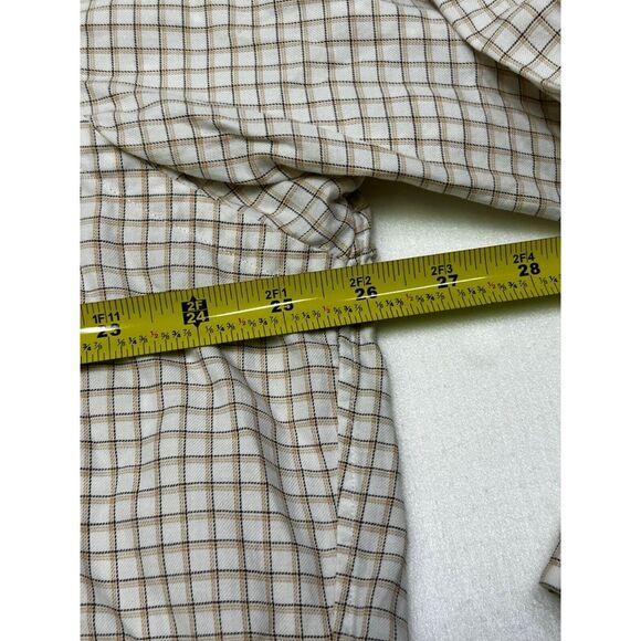 Ralph Lauren Yarmouth Tan/brown square box print size 16.5-35 - Picture 5 of 8